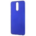 Huawei Mate 10 Lite Rubberized Plastic Cover - Dark Blue