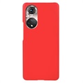 Huawei Nova 9/Honor 50 Rubberized Plastic Case - Red