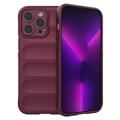 Rugged Series iPhone 14 Pro Max TPU Case - Wine Red