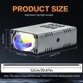 S10 LED Auxiliary Spotlight 16W - White, Yellow, Mixed Beam – 6000lm, IP68 - Silver