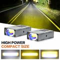 S10 LED Auxiliary Spotlight 16W - White, Yellow, Mixed Beam – 6000lm, IP68 - Silver