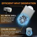 S10 LED Auxiliary Spotlight 16W - White, Yellow, Mixed Beam – 6000lm, IP68 - Silver
