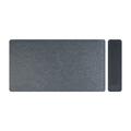 S111 3-in-1 Magnetic Wireless Charging Desk Pad - 15W - Black