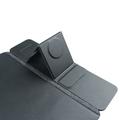 S111 3-in-1 Magnetic Wireless Charging Desk Pad - 15W - Black