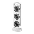 S16 3-Head Desktop Fan with 3 Speeds, 1200mAh Battery