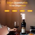 S18 Smart Wine Dispenser - 1-99ml Precise Pouring, Touchscreen, Aeration & USB-C Charging - White