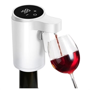 S18 Smart Wine Dispenser - 1-99ml Precise Pouring, Touchscreen, Aeration & USB-C Charging - White