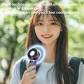 S2 Handheld Portable Turbo Fan with 100 Speeds - Purple / Dark Grey