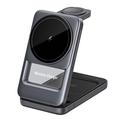S29 3-in-1 Magnetic MagSafe Wireless Charger with Ambient Light