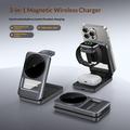 S29 3-in-1 Magnetic MagSafe Wireless Charger with Ambient Light