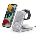 S29 3-in-1 Magnetic MagSafe Wireless Charger with Ambient Light