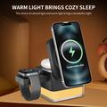 S6 3-in-1 MagSafe Charger with RGB Light - iPhone, Apple Watch, AirPods