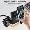 S6 3-in-1 MagSafe Charger with RGB Light - iPhone, Apple Watch, AirPods