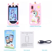 S7 Kids Camera Phone Toy - 4" - Pink