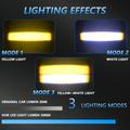 S7 LED Grille Spotlight 16W - High/Low Beam, Fog Light, 3 Lighting Modes - Black