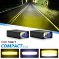 S7 LED Grille Spotlight 16W - High/Low Beam, Fog Light, 3 Lighting Modes - Black