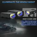 S7 LED Grille Spotlight 16W - High/Low Beam, Fog Light, 3 Lighting Modes - Black