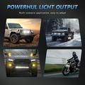 S7 LED Grille Spotlight 16W - High/Low Beam, Fog Light, 3 Lighting Modes - Black
