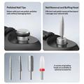 S9 Electric Nail Clipper with Digital Display - Dark Grey