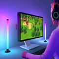 SAL061 Gaming Desktop LED Ambient Light with Remote Control