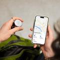 SBS Track My Circle Waterproof IP65 Item Tracker - Apple Find My Compatible - White