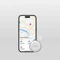SBS Track My Circle Waterproof IP65 Item Tracker - Apple Find My Compatible - White