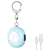 SC300 130dB Personal Safety Alarm with LED Strobe Flashlight - Blue