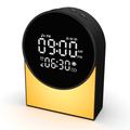 SM12 Bluetooth Sleep Sound Machine - Alarm Clock, FM Radio, LED Night Light - Black
