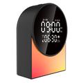SM12 Bluetooth Sleep Sound Machine - Alarm Clock, FM Radio, LED Night Light - Black