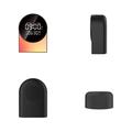 SM12 Bluetooth Sleep Sound Machine - Alarm Clock, FM Radio, LED Night Light - Black