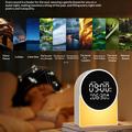 SM12 Bluetooth Sleep Sound Machine - Alarm Clock, FM Radio, LED Night Light - Black