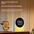 SM12 Bluetooth Sleep Sound Machine - Alarm Clock, FM Radio, LED Night Light - Black