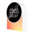 SM12 Bluetooth Sleep Sound Machine - Alarm Clock, FM Radio, LED Night Light - White