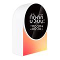 SM12 Bluetooth Sleep Sound Machine - Alarm Clock, FM Radio, LED Night Light - White