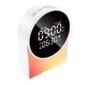 SM12 Bluetooth Sleep Sound Machine - Alarm Clock, FM Radio, LED Night Light - White