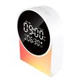 SM12 Bluetooth Sleep Sound Machine - Alarm Clock, FM Radio, LED Night Light - White