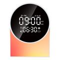 SM12 Bluetooth Sleep Sound Machine - Alarm Clock, FM Radio, LED Night Light - White