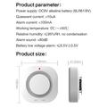 SM441W WiFi Smart Smoke Detector - White