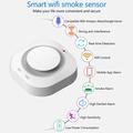 SM441W WiFi Smart Smoke Detector - White