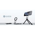 SODI ST05 3-in-1 Magnetic Phone Stand - Grey