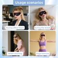 SP-1103K LED Light Therapy Eye Mask 630nm - Black