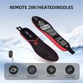SP-XJ05 Heated Insoles with 6000mAh Battery, Wireless Remote - 41-46 - Black