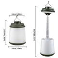 SQ-G26 360 Rotatable Retractable Camping Lamp / RGB Tent Light