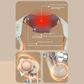 ST-360 Heat Therapy Shoulder/Neck Kneading Massager - Grey / Beige