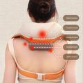 ST-360 Heat Therapy Shoulder/Neck Kneading Massager - Grey / Beige