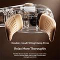 SY-008 Long-Handle Cervical Massager with 3 Pressure Levels - Beige