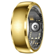 SY15 Smart Ring Health Monitor with Vibration Alerts - Size 11 - Gold