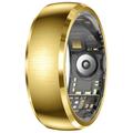 SY15 Smart Ring Health Monitor with Vibration Alerts - Size 8 - Gold