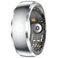 SY15 Smart Ring Health Monitor with Vibration Alerts - Size 8 - Silver