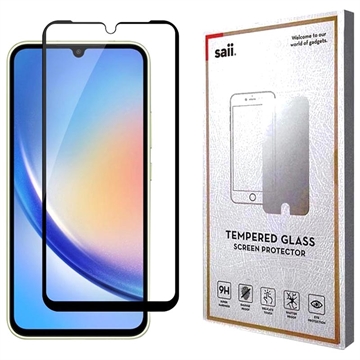 Saii 2.5D Premium Samsung Galaxy A34 5G Screen Protector - 2 Pcs.